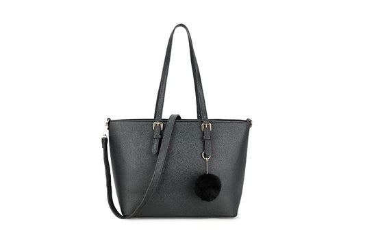 LONG & SON Black Medium tote bag