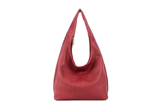 Long & Son Ladies Large Soft Faux Leather Shoulder Handbag