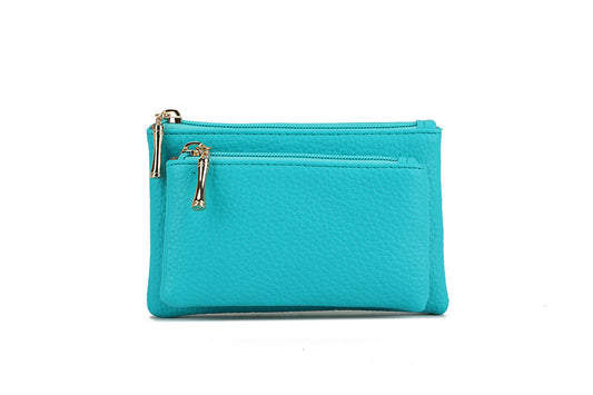 LONG & SON TEAL PURSE