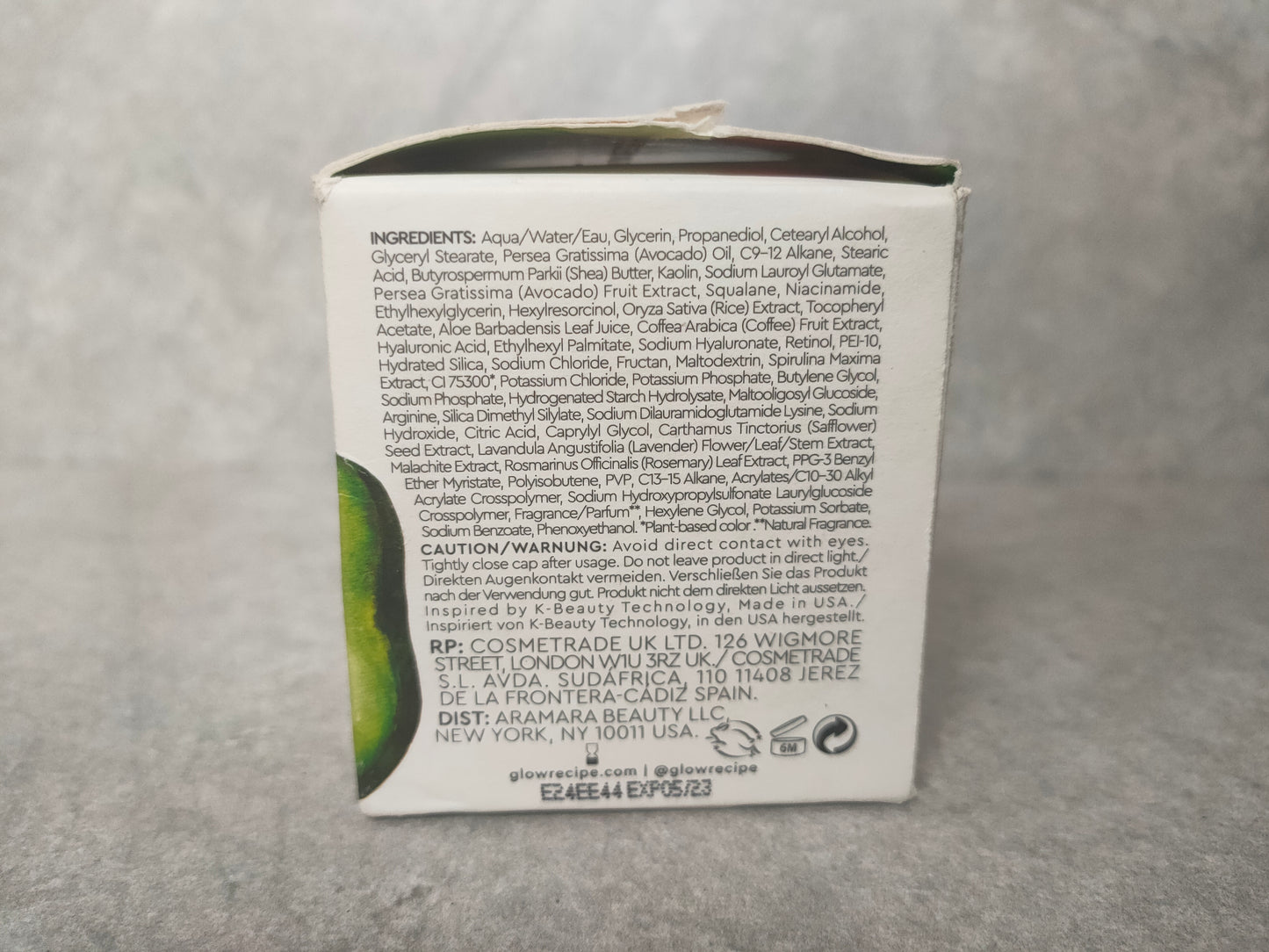 Glow Recipe - Avocado Melt Retinol eye mask