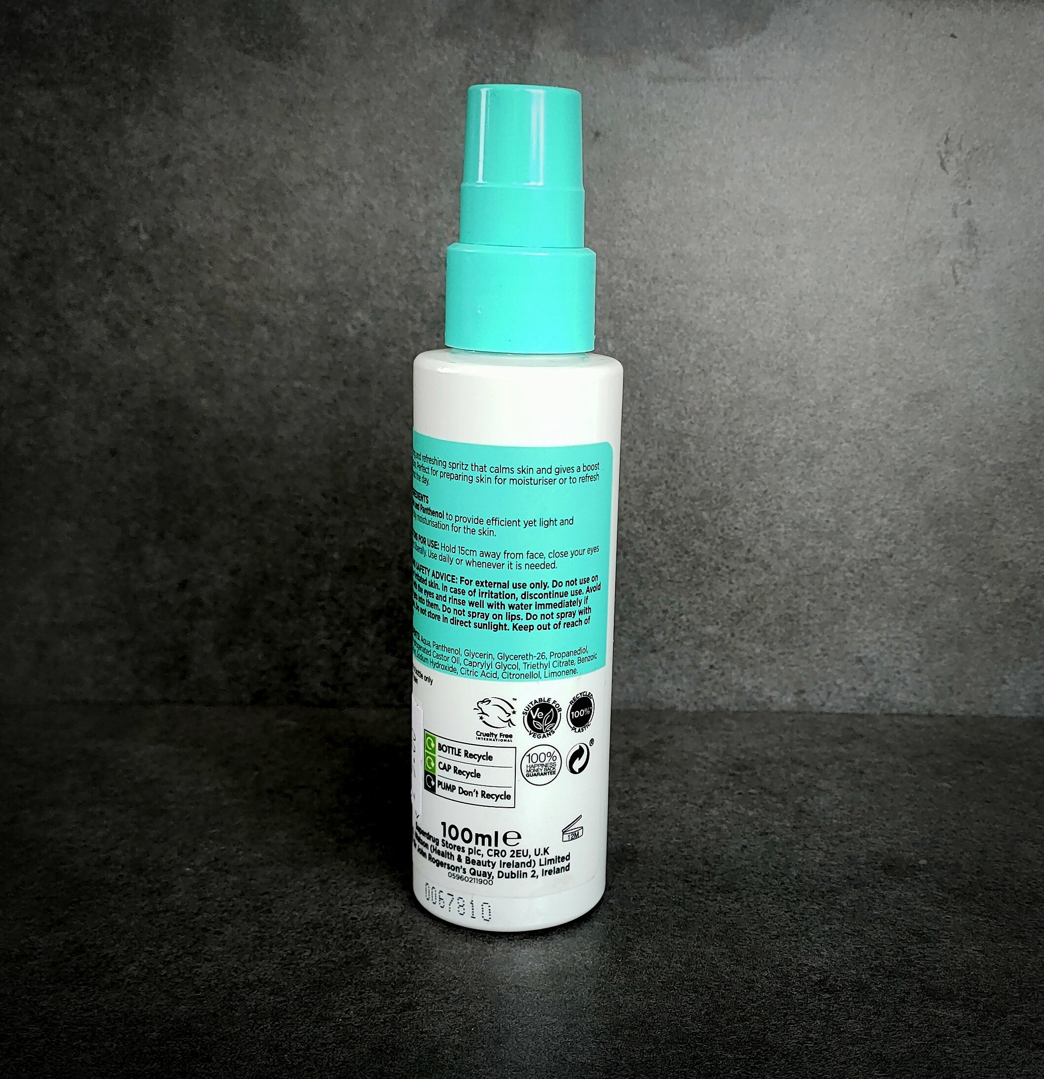 HYDRATE hydrating face mist