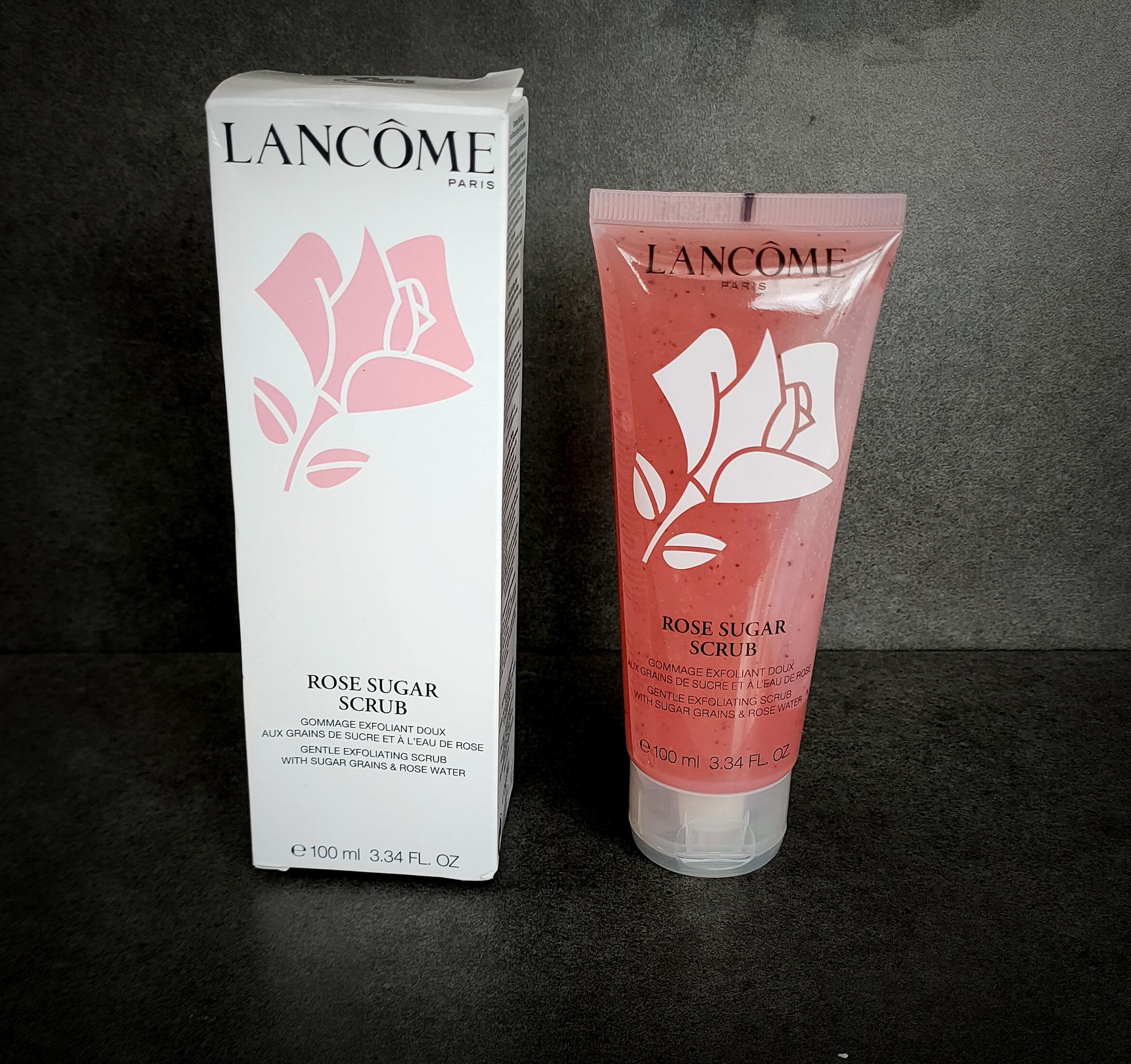 Lancome rose scrub