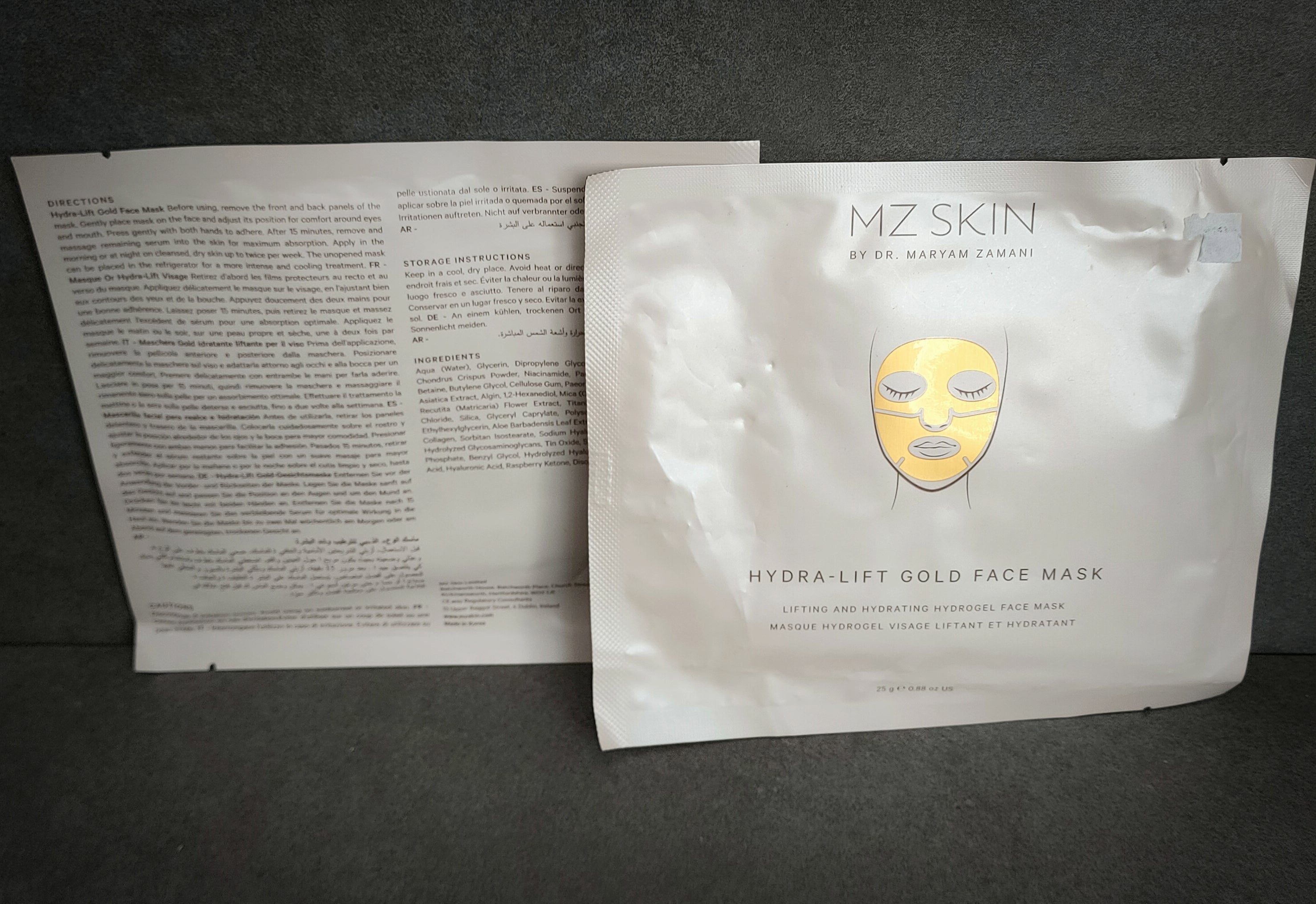 MZ skin hydra lift face mask