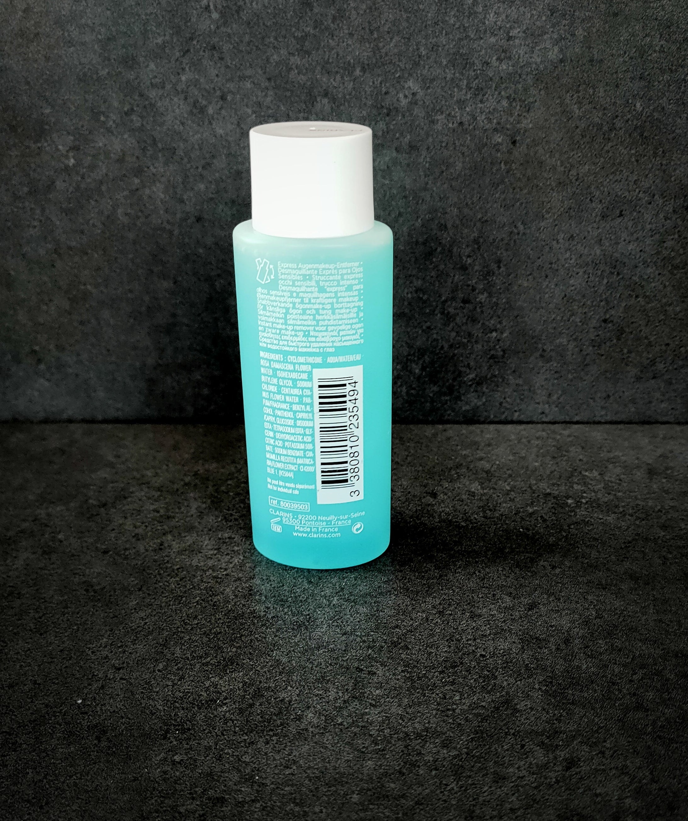 Clarins eye makeup remover