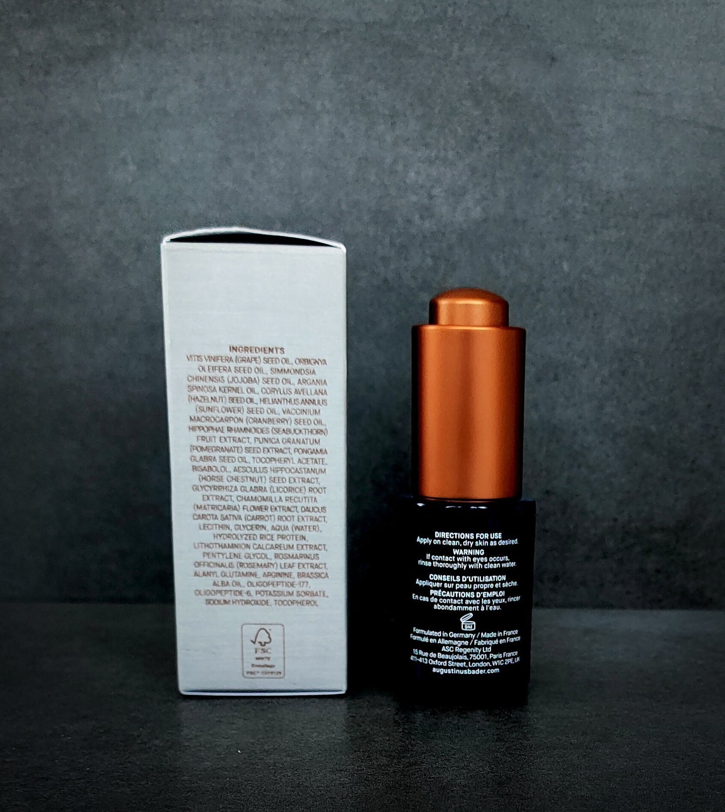 Augustinus Bader The face oil