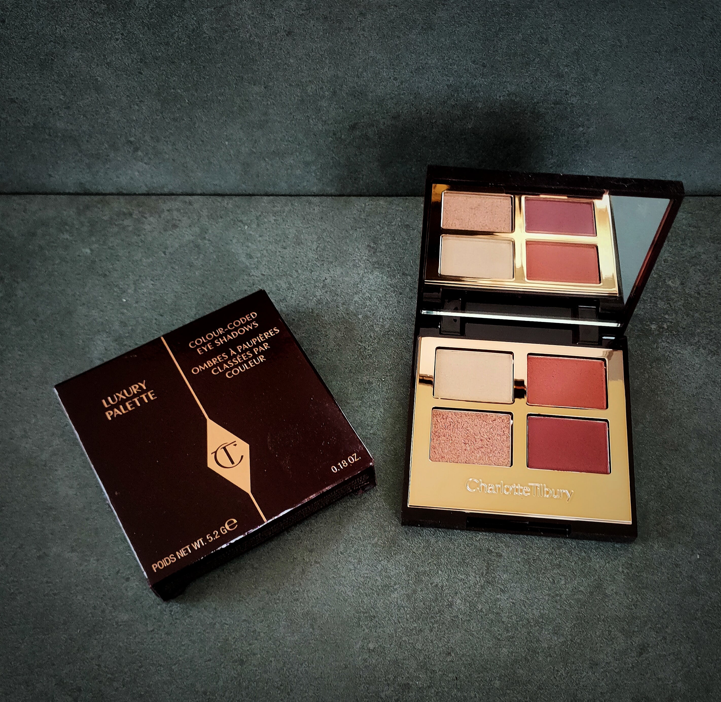 Charlotte Tilbury "walk of no shame" palette