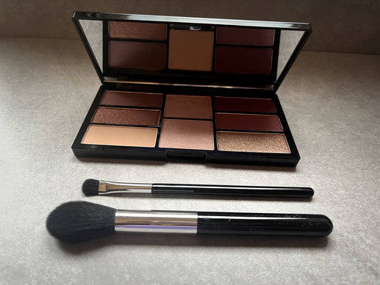 No. 7 shimmer all night face and eye palette