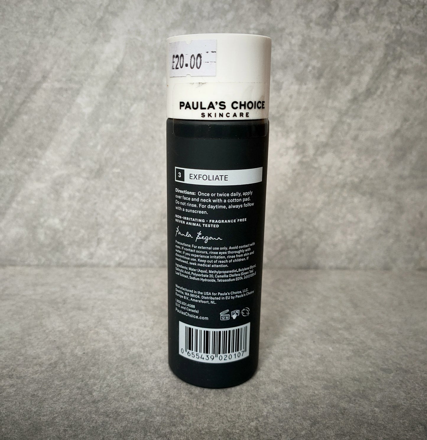 Paula's choice exfoliant