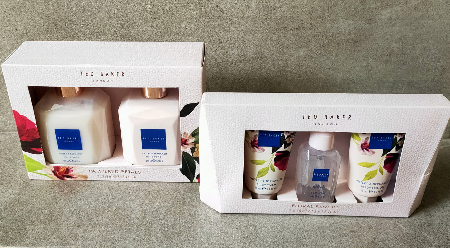 TED BAKER floral fancies/pampered petalsgift set