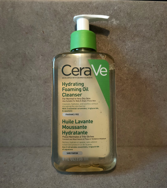 Cerave Hydrating oil cleanser
