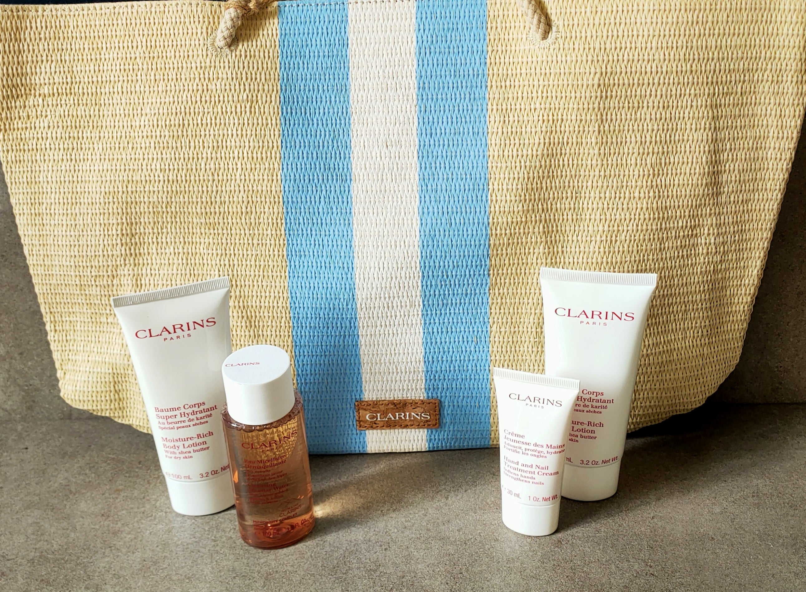 Clarins gift bag