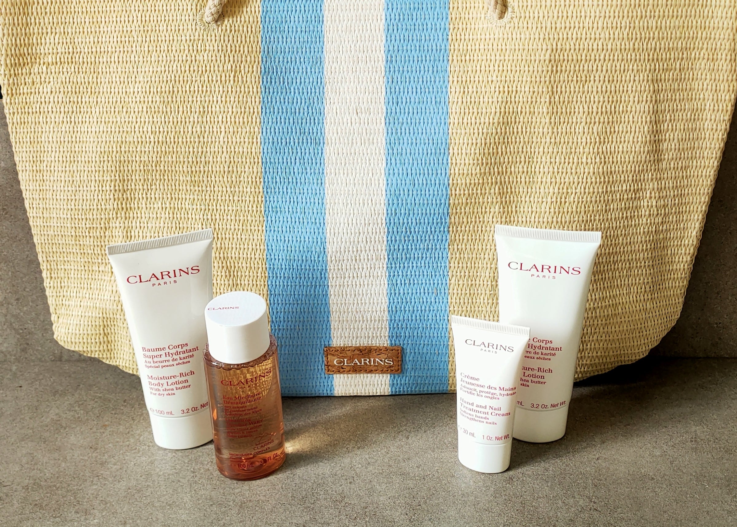 Clarins gift bag