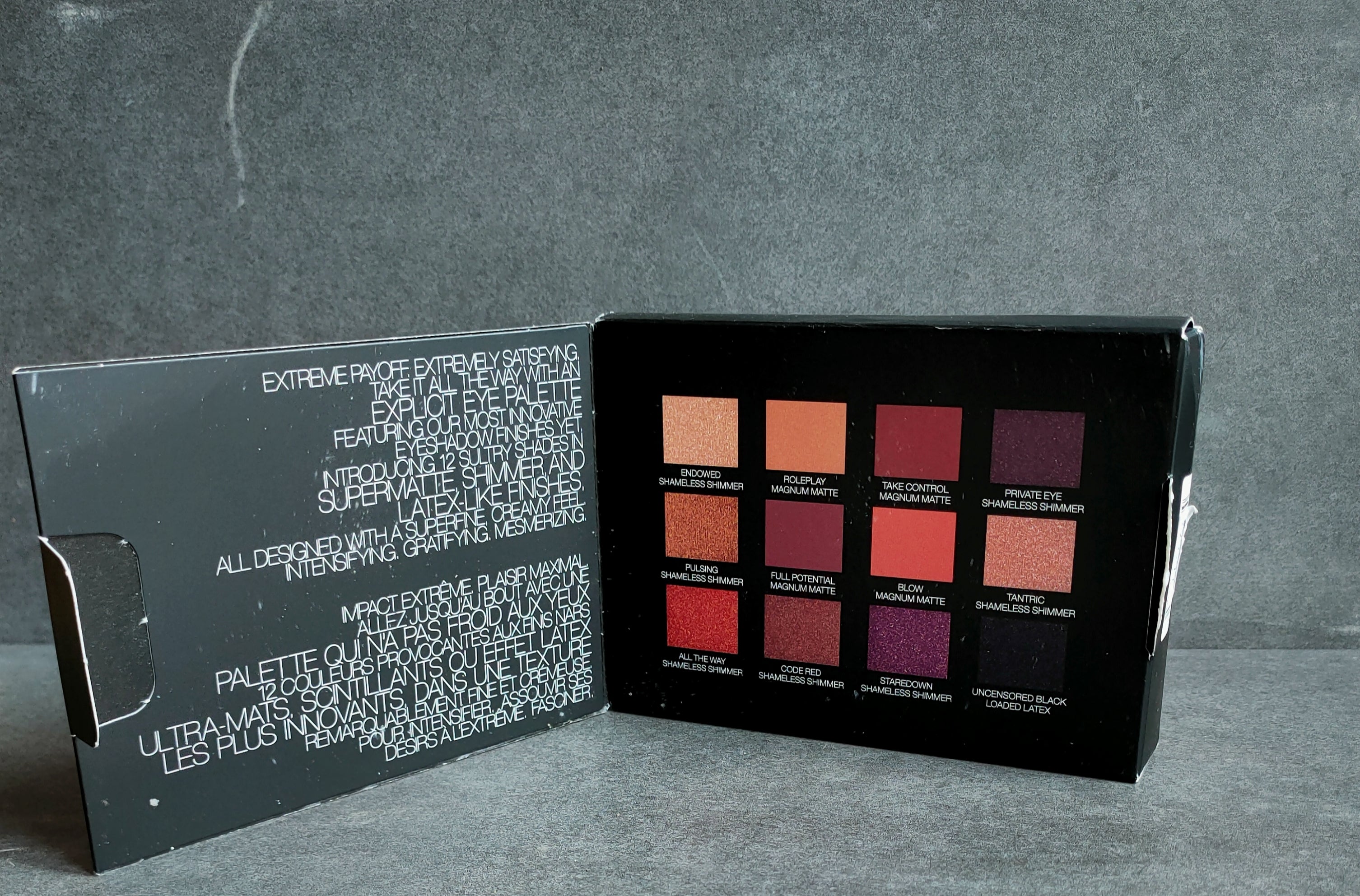 NARS eyeshadow palette