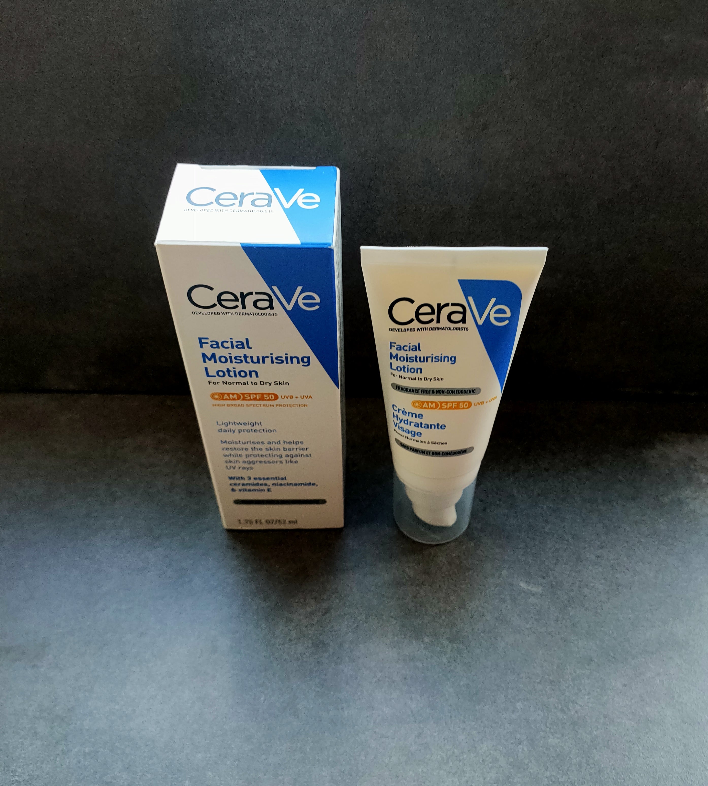 Cerave facial moisturizer lotion SPF 50