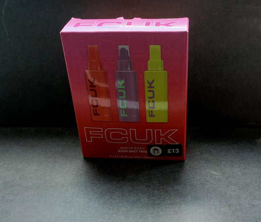 Fcuk trio body mist set